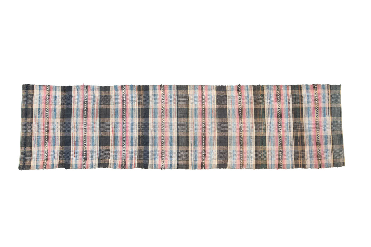 Amish Rag Runner 2'11" x 10'8" SHARKTOOTH