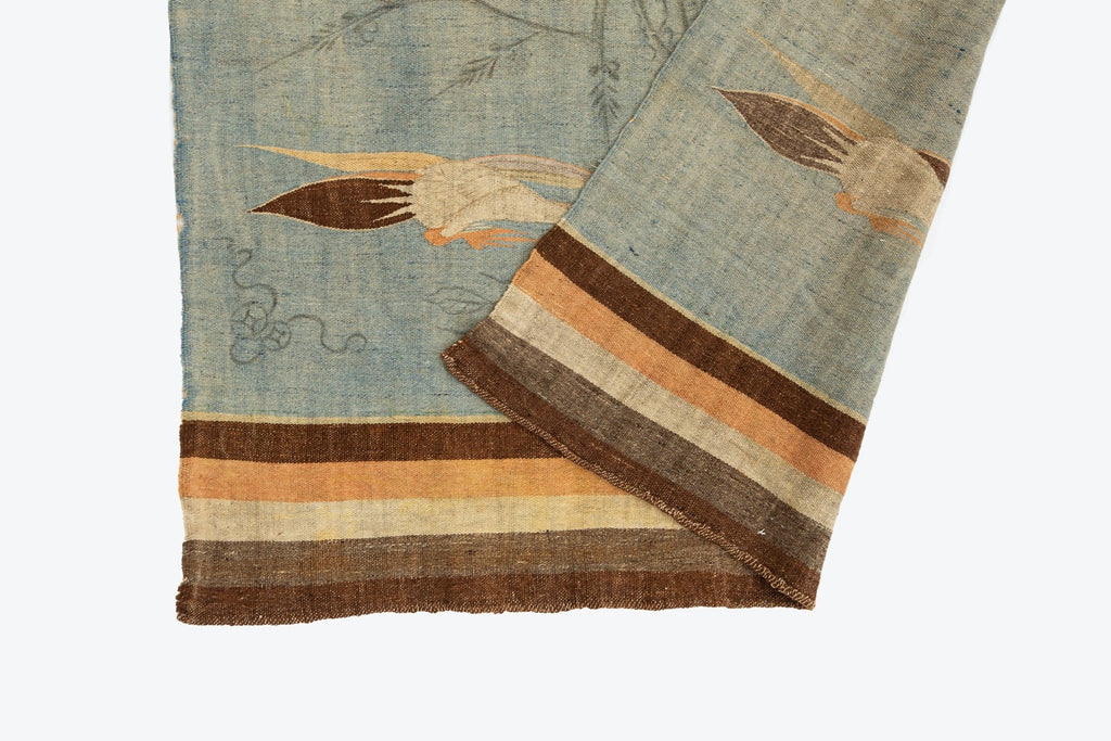 Antique Mongolian Blanket - SHARKTOOTH Antique and Vintage Textiles