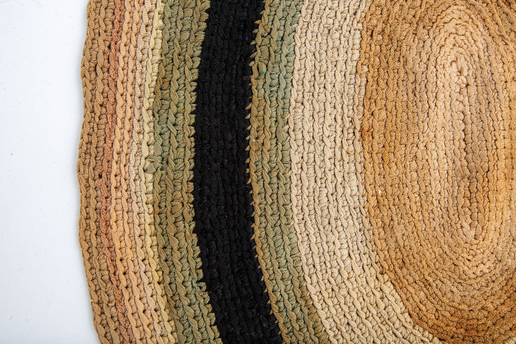 Small Silk Stockings Round - SHARKTOOTH Antique and Vintage Textiles