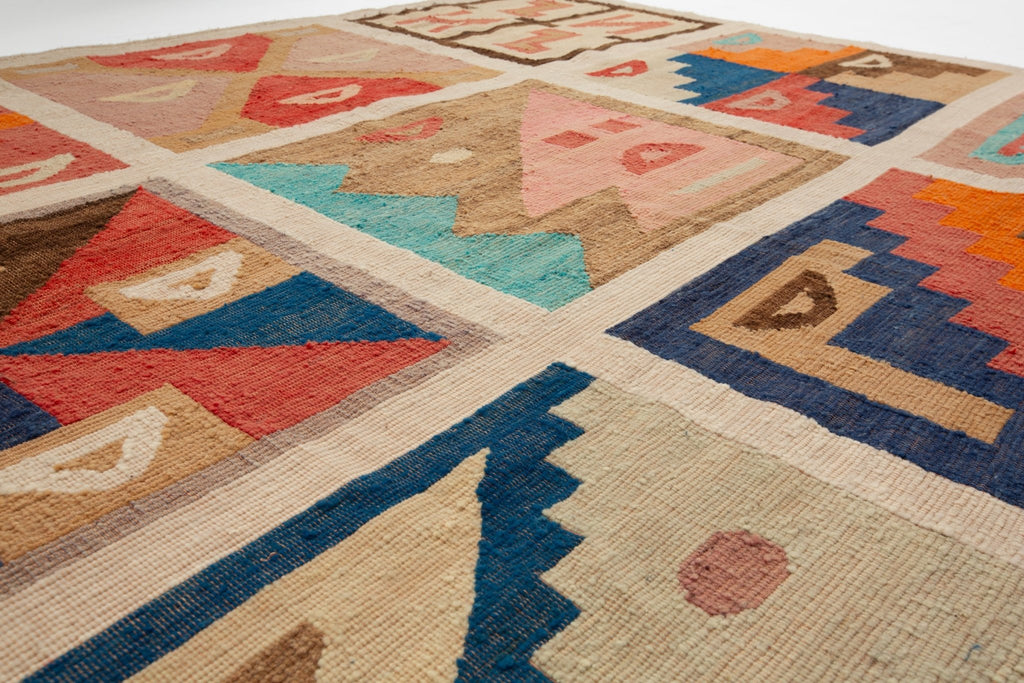 Vintage Sampler Tapestry - SHARKTOOTH Antique and Vintage Textiles