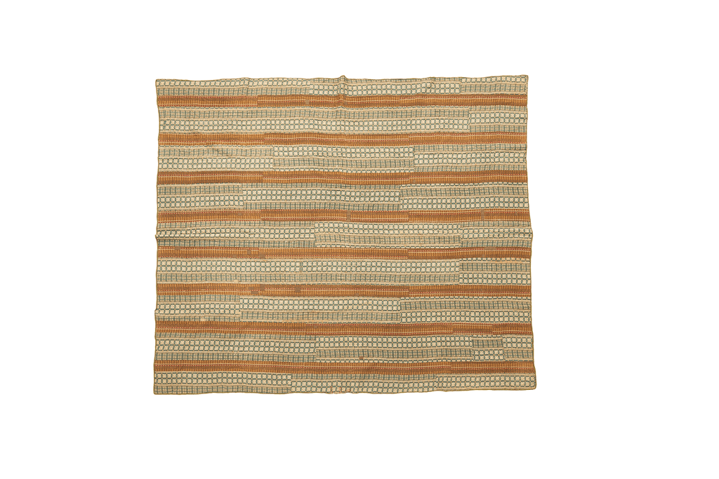 1880's One Patch Quilt - SHARKTOOTH Antique and Vintage Textiles