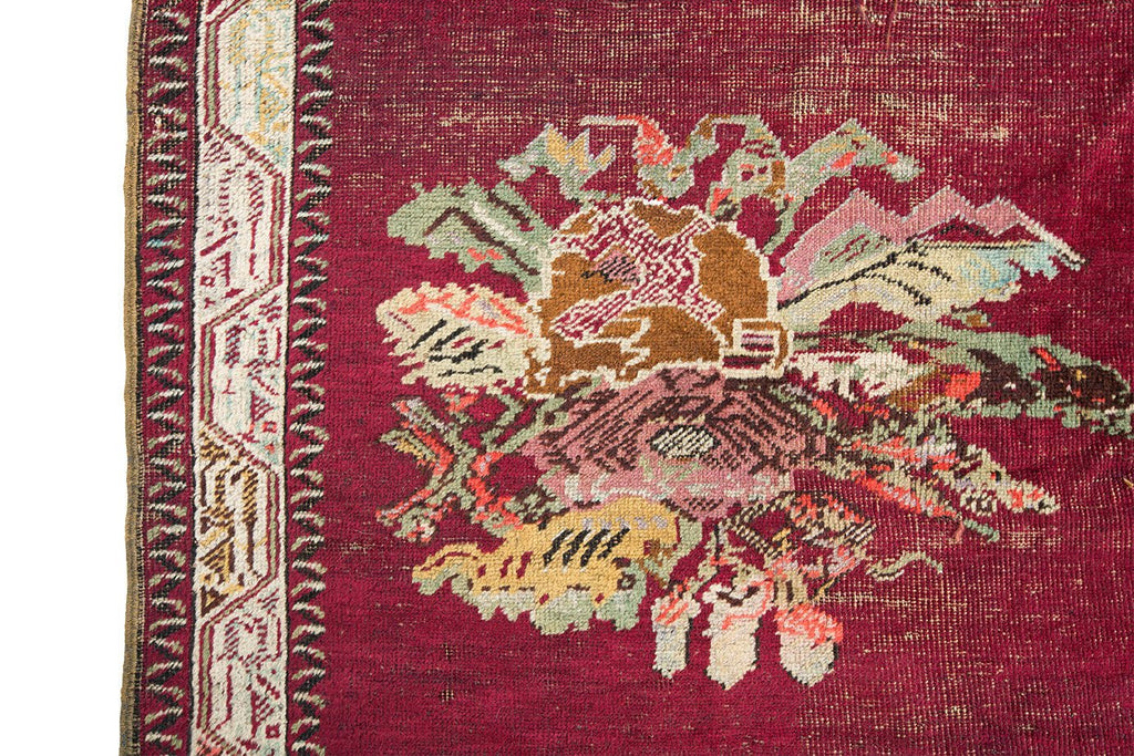 1920's Armenian 3'3" x 5'7" - SHARKTOOTH Antique and Vintage Textiles