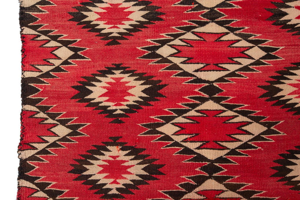 1920's Navajo 3'11" x 5'9" - SHARKTOOTH Antique and Vintage Textiles