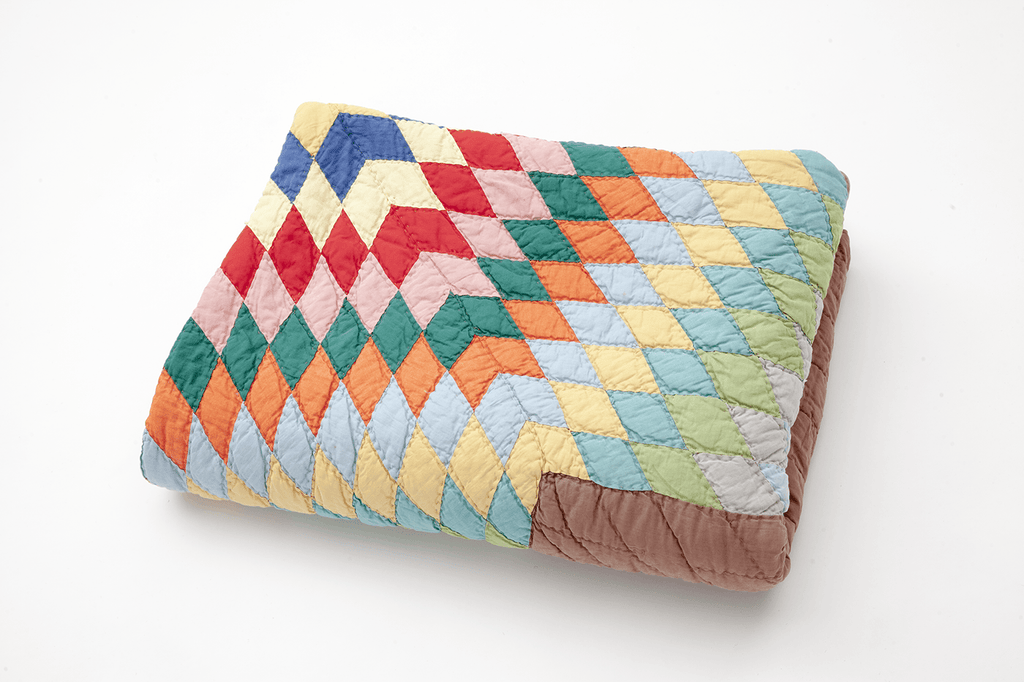1940’s Lone Star Quilt - SHARKTOOTH Antique and Vintage Textiles