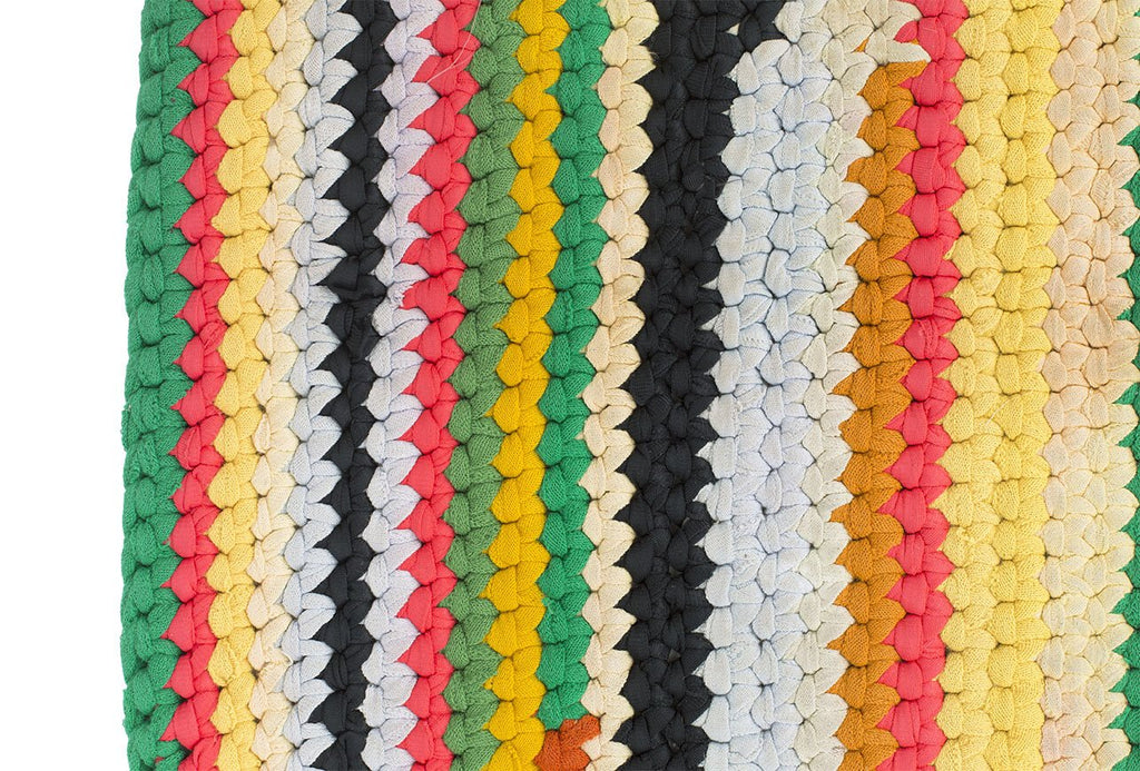 1970's Nylon Mat - SHARKTOOTH Antique and Vintage Textiles