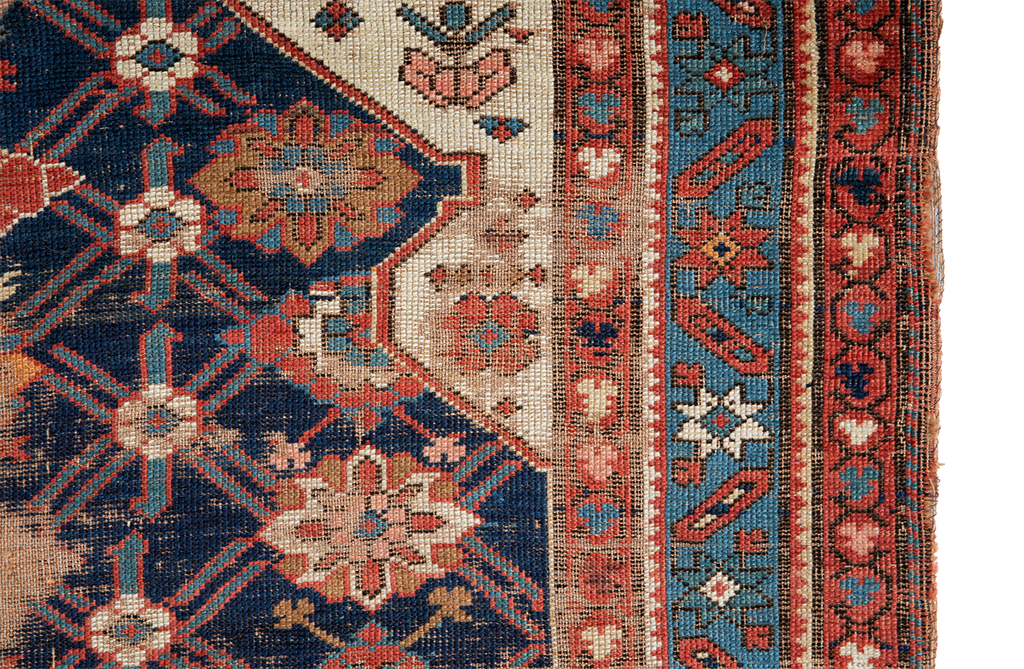 Antique Serapi Heriz 4’4” x 8’9” - SHARKTOOTH Antique and Vintage Textiles