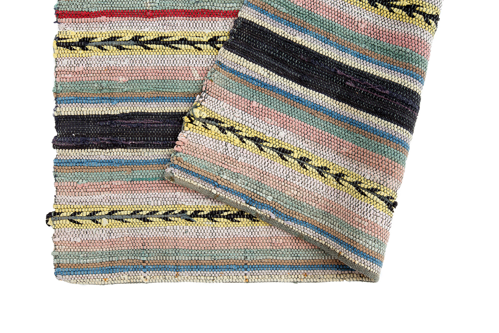 Antique Chicken Scratch Runner - SHARKTOOTH Antique and Vintage Textiles