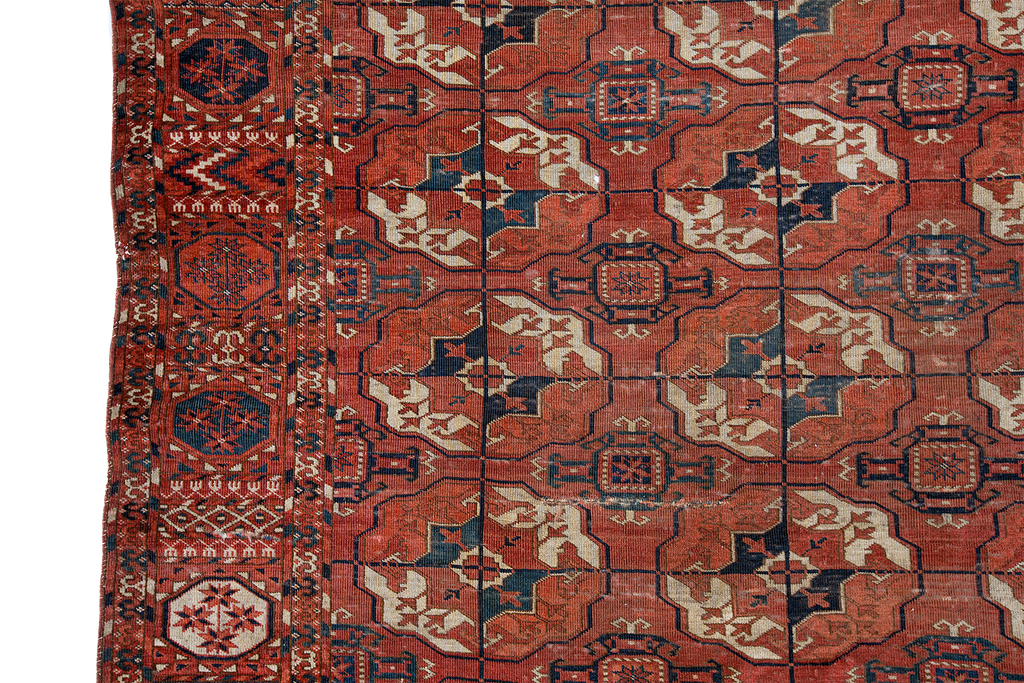 Antique Turkomen Tekke - SHARKTOOTH Antique and Vintage Textiles