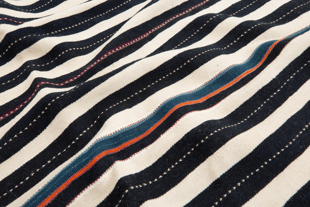 Antique Striped Handira - SHARKTOOTH Antique and Vintage Textiles