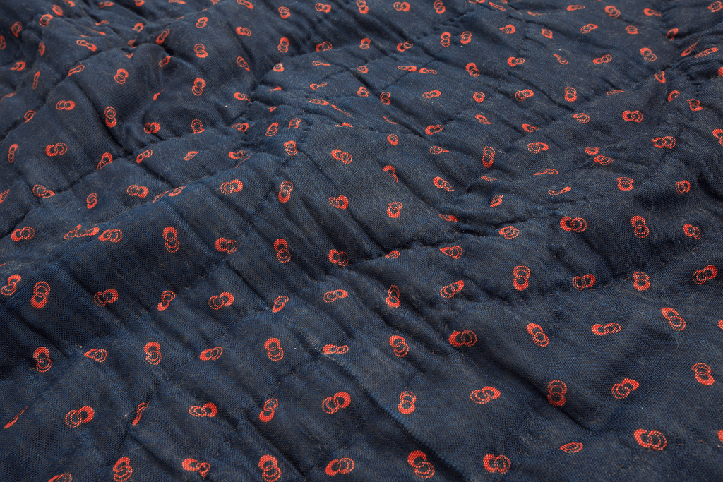 Early One Patch Quilt - SHARKTOOTH Antique and Vintage Textiles