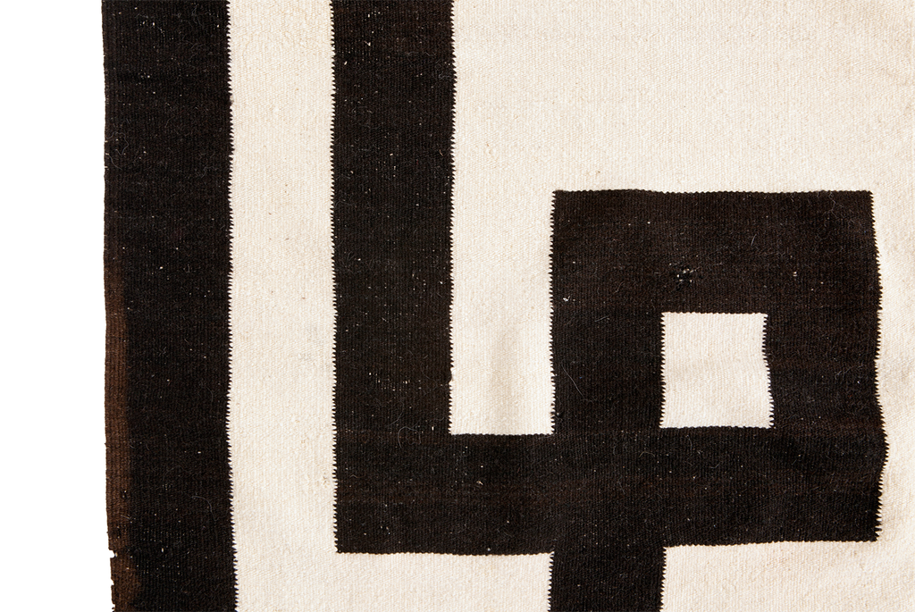 Early Saddle Blanket - SHARKTOOTH Antique and Vintage Textiles