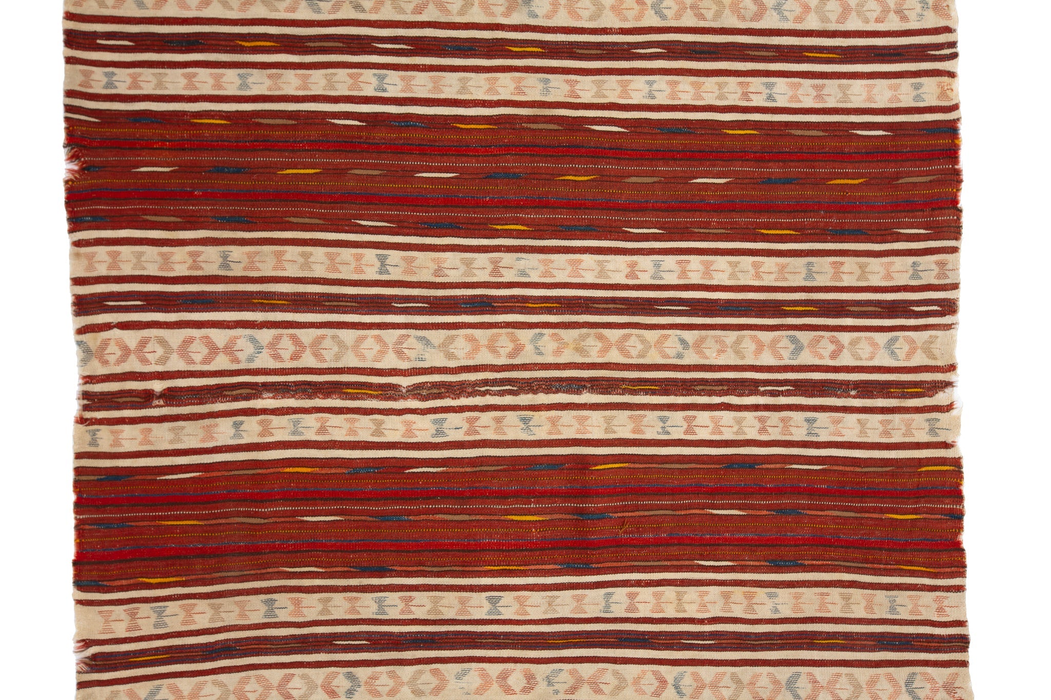 Afghan Turkomen Kilim - SHARKTOOTH Textiles