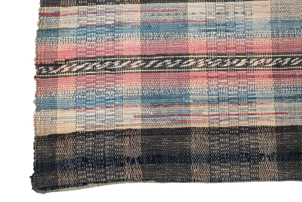 Amish Rag Runner 2'11" x 10'8" - SHARKTOOTH Antique and Vintage Textiles