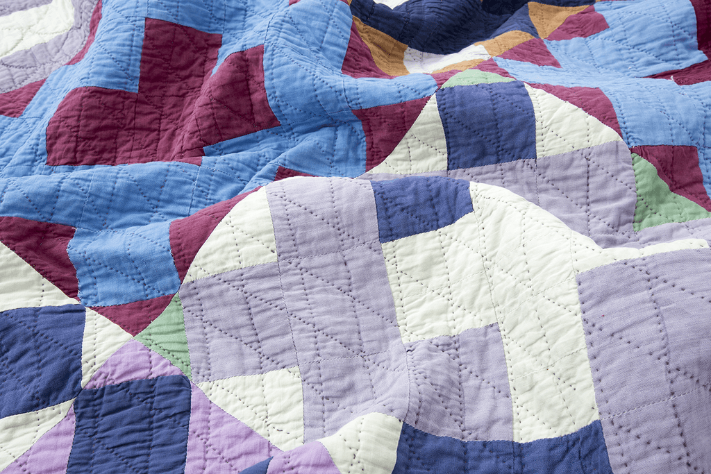 Amish Sampler Quilt - SHARKTOOTH Antique and Vintage Textiles