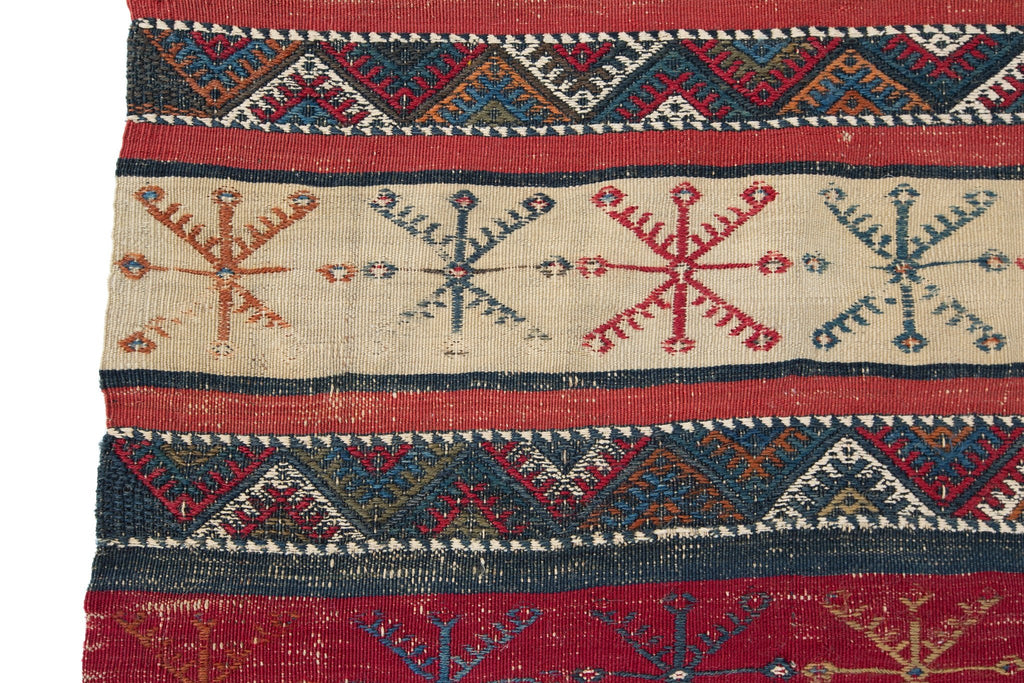 Anatolian Kilim 2'4" x 3'2" - SHARKTOOTH Antique and Vintage Textiles