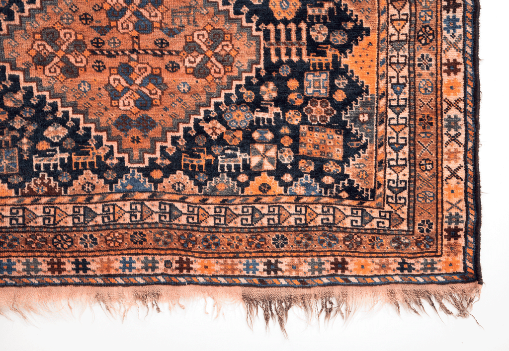 Antique Afshar - SHARKTOOTH Antique and Vintage Textiles