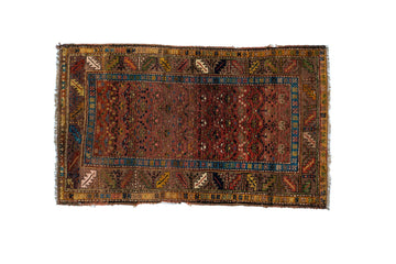 Antique Anatolian 3'6" x 6' - SHARKTOOTH Antique and Vintage Textiles