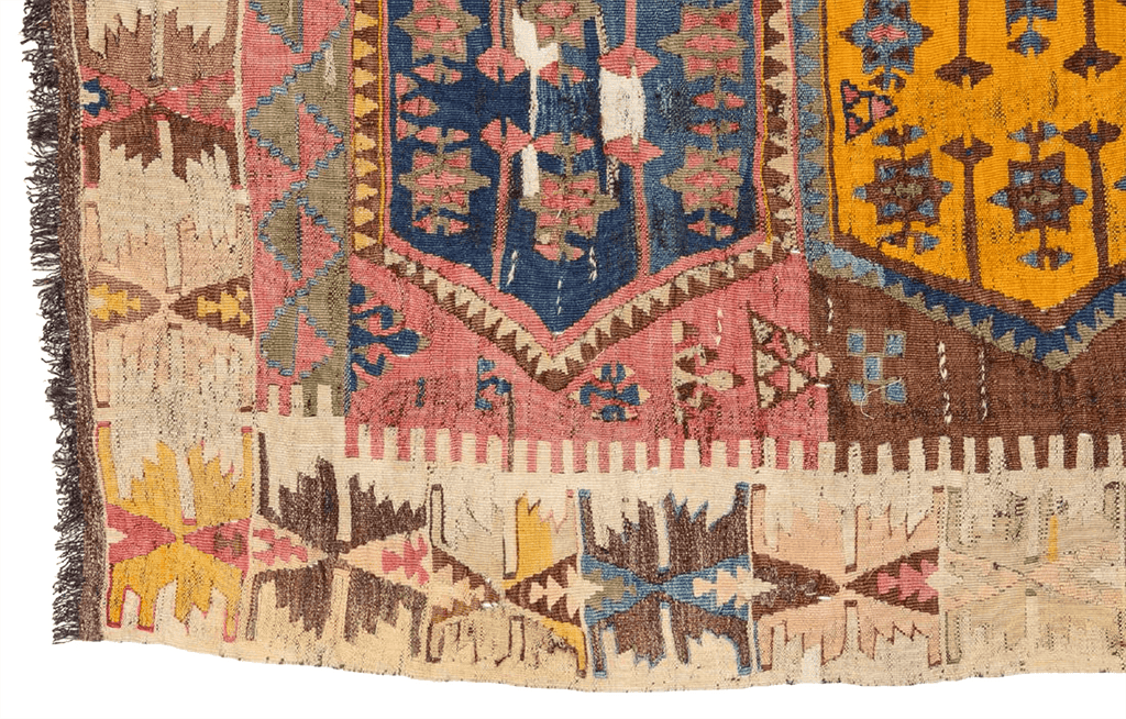 Antique Anatolian Kilim - SHARKTOOTH Antique and Vintage Textiles