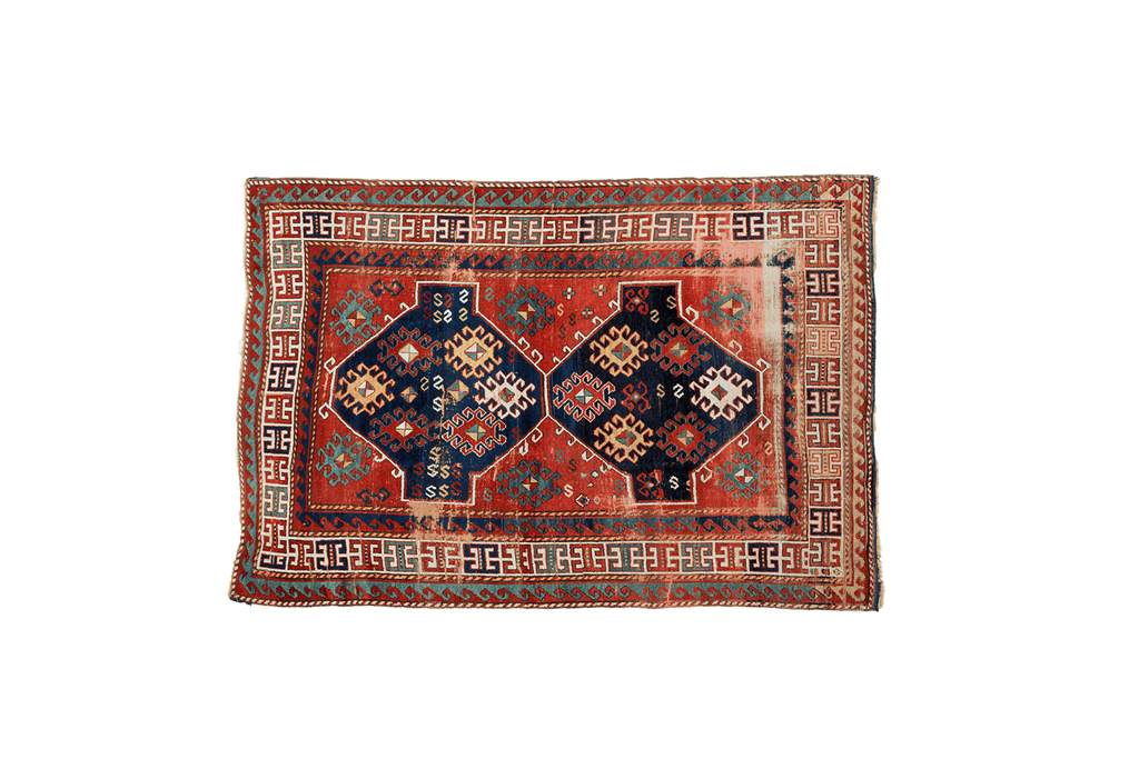 Antique Armenian Kazak - SHARKTOOTH Antique and Vintage Textiles