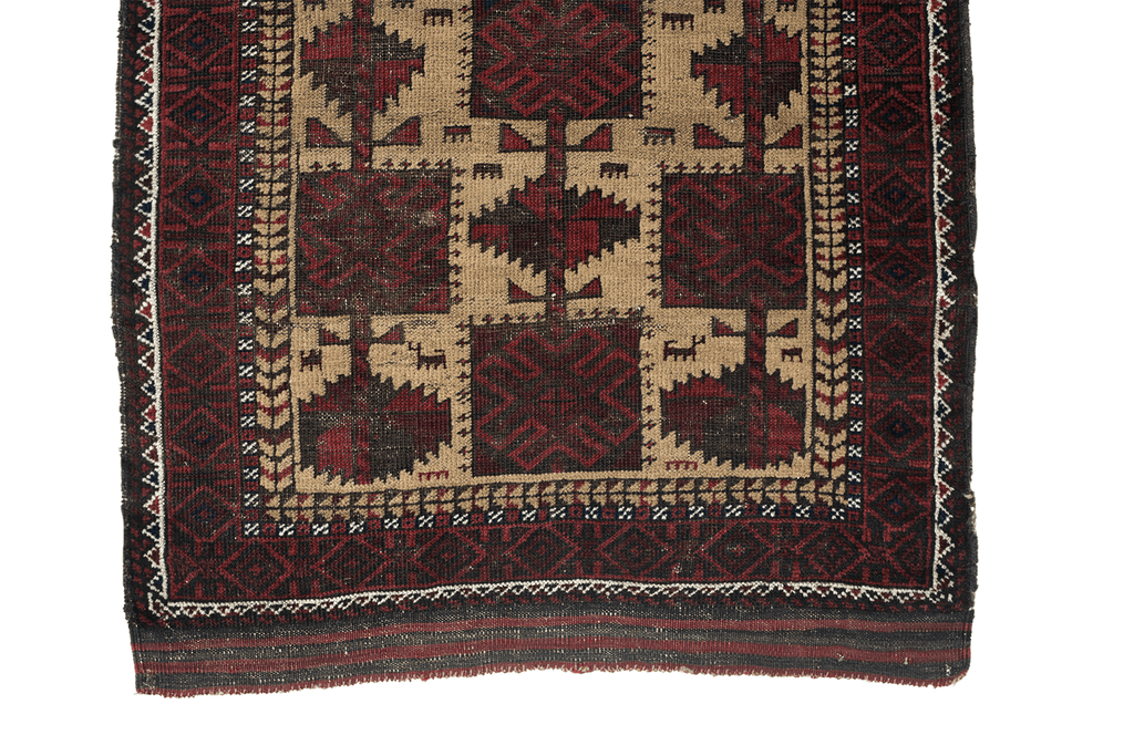 Antique Baluch - SHARKTOOTH Antique and Vintage Textiles