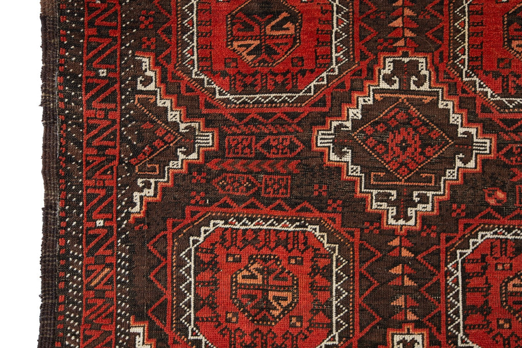 Antique Baluch 3'2" x 5'8" - SHARKTOOTH Antique and Vintage Textiles