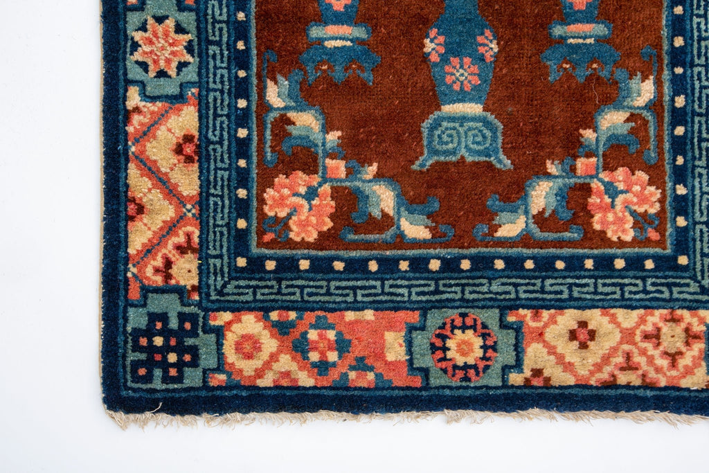 Antique Baotau-Suiyuan 2'3" x 4'7" - SHARKTOOTH Antique and Vintage Textiles