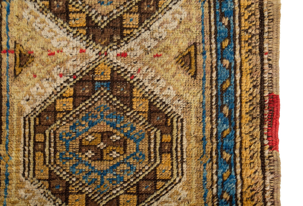 Antique Bergama Mat - SHARKTOOTH Antique and Vintage Textiles