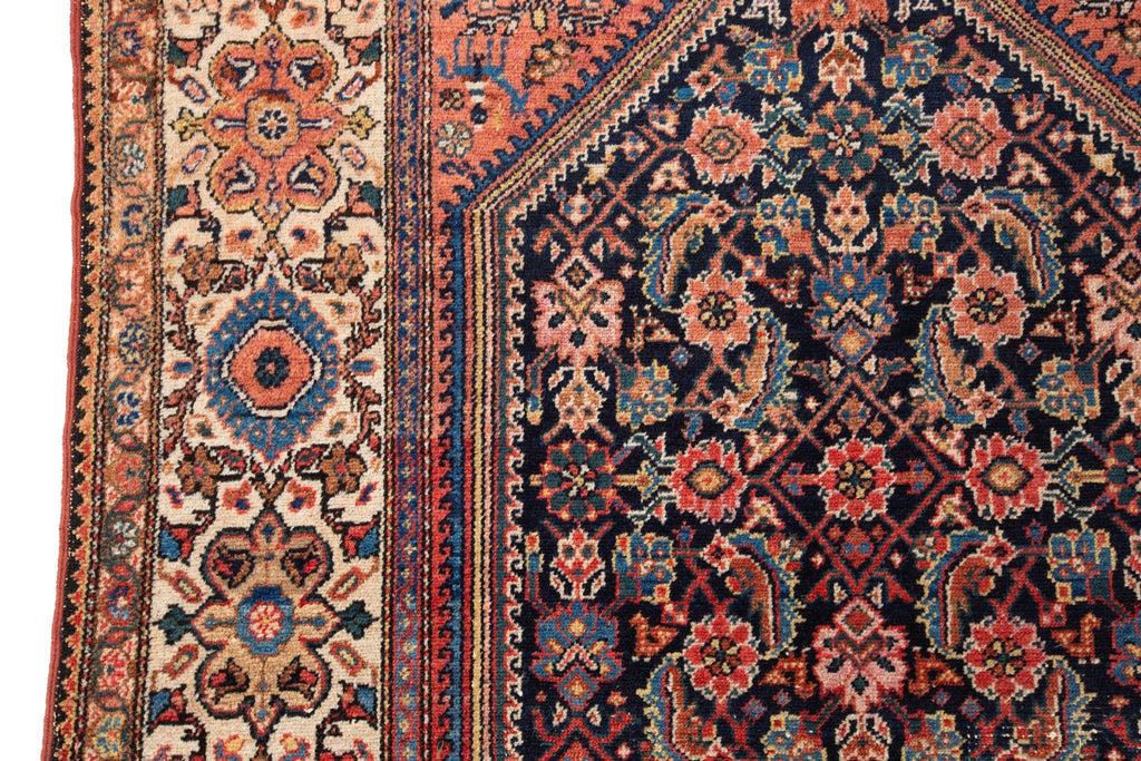 Antique Bidjar 4'3" x 6'4" - SHARKTOOTH Antique and Vintage Textiles