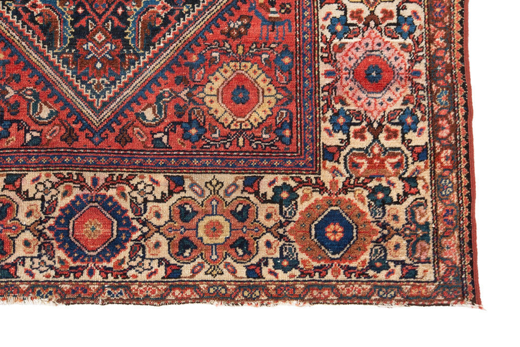 Antique Bidjar 4'3" x 6'4" - SHARKTOOTH Antique and Vintage Textiles