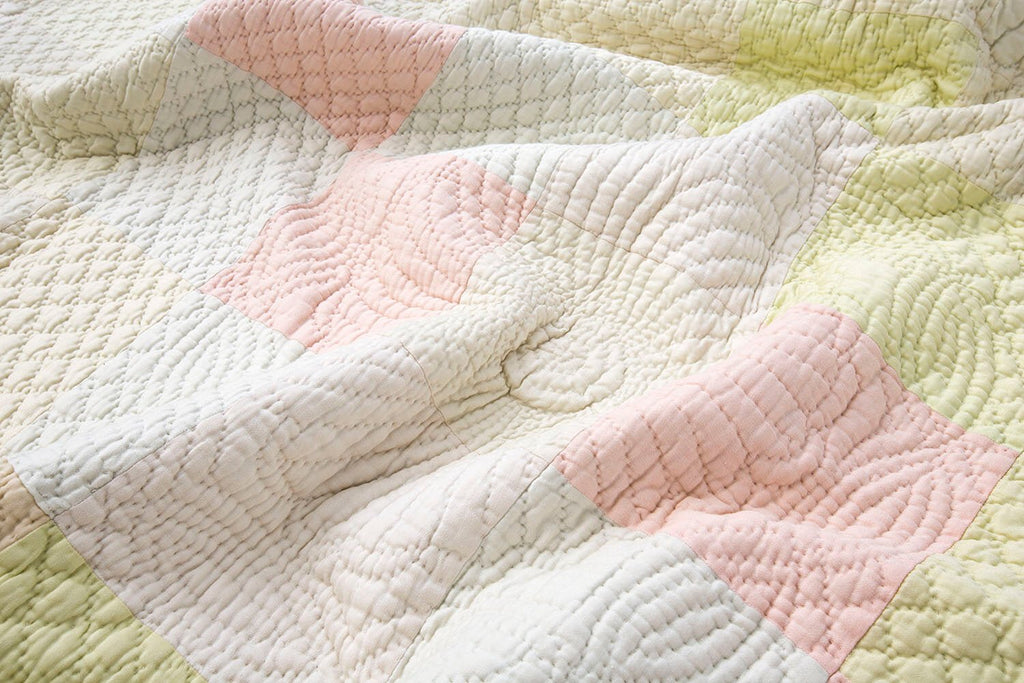 Antique Boutis Quilt - SHARKTOOTH Antique and Vintage Textiles