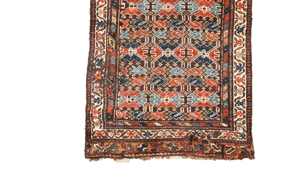 Antique Caucasian Runner - SHARKTOOTH Antique and Vintage Textiles