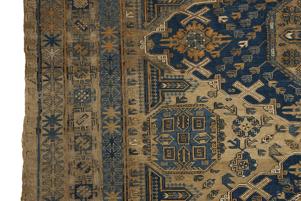 Antique Caucasian Soumak - SHARKTOOTH Antique and Vintage Textiles