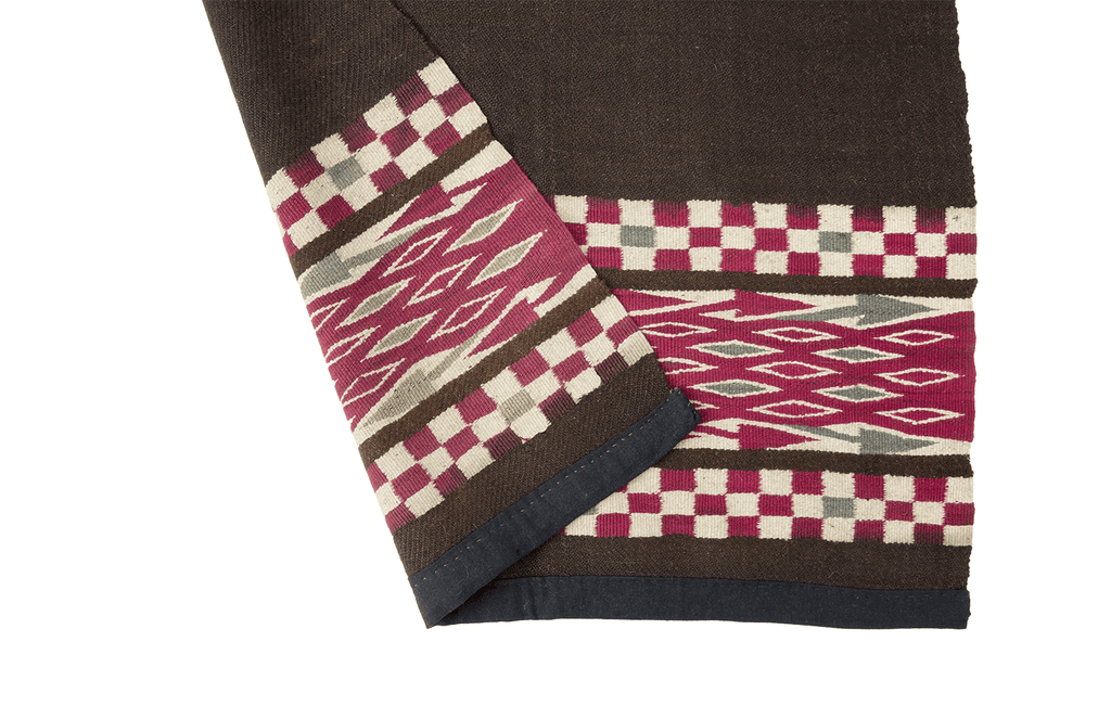 Antique Ceremonial Chichicastenago Serape - SHARKTOOTH Antique and Vintage Textiles