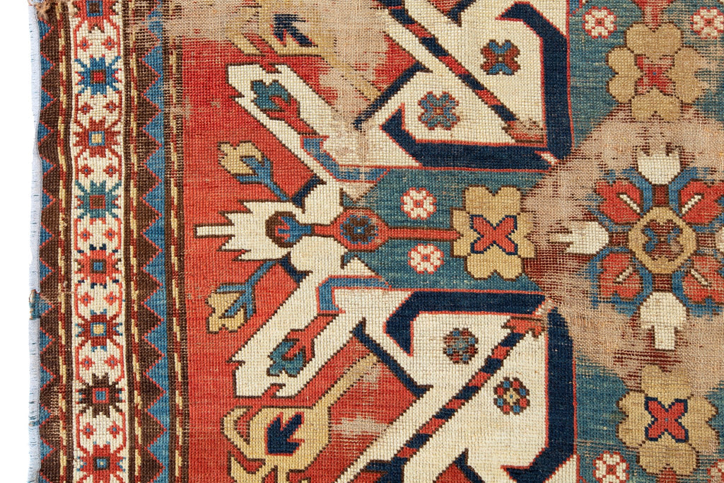 Antique Cheleberd 3'11" x 6'5" - SHARKTOOTH Antique and Vintage Textiles