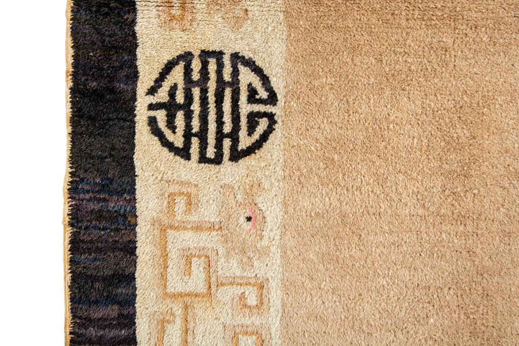 Antique Chinese 3'1" x 5'9" - SHARKTOOTH Antique and Vintage Textiles