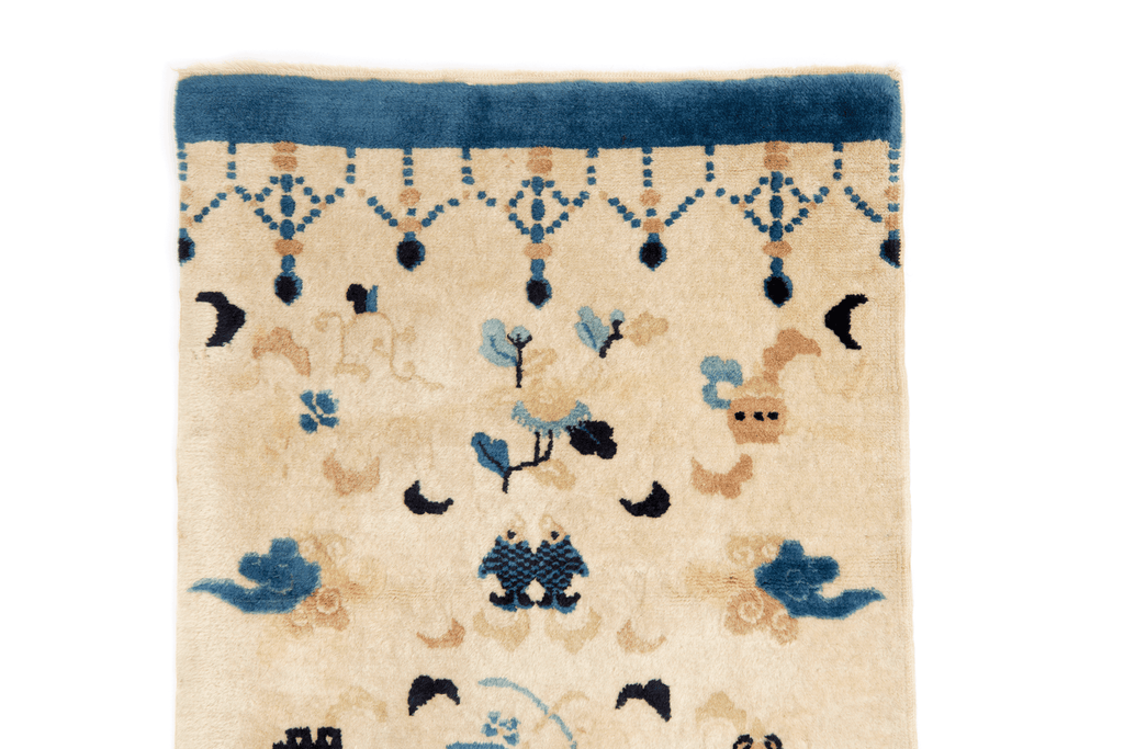 Antique Chinese Feti Pillar - SHARKTOOTH Antique and Vintage Textiles