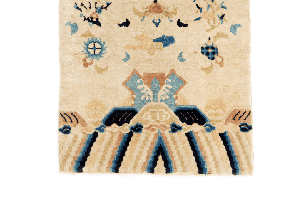 Antique Chinese Feti Pillar - SHARKTOOTH Antique and Vintage Textiles