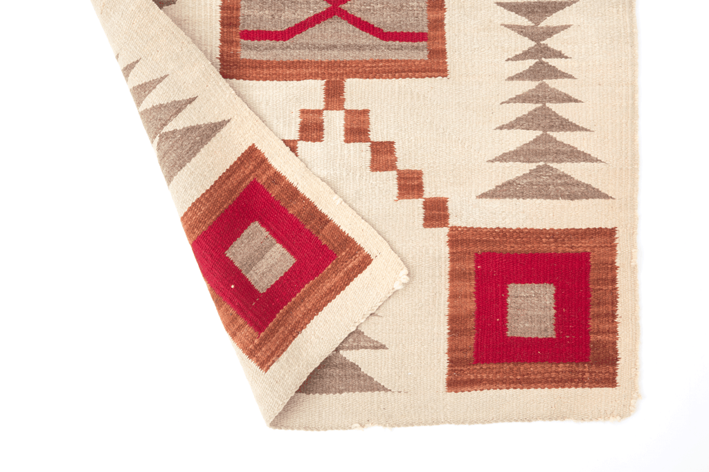 Antique Crystal Navajo - SHARKTOOTH Antique and Vintage Textiles