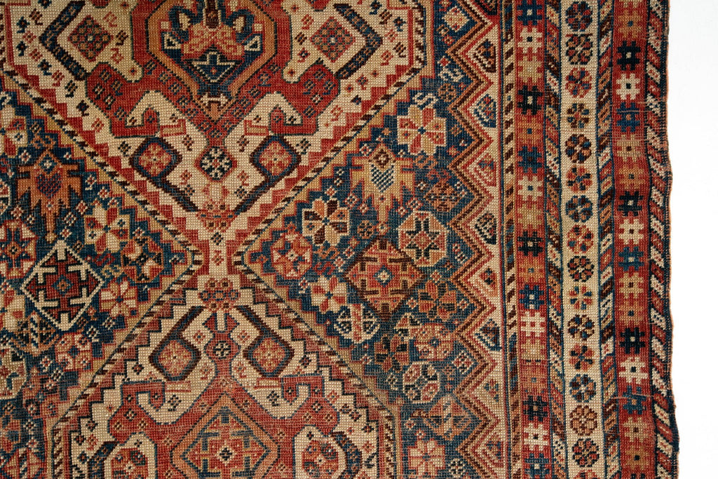 Antique Dagestan 3'8" x 6'6" - SHARKTOOTH Antique and Vintage Textiles