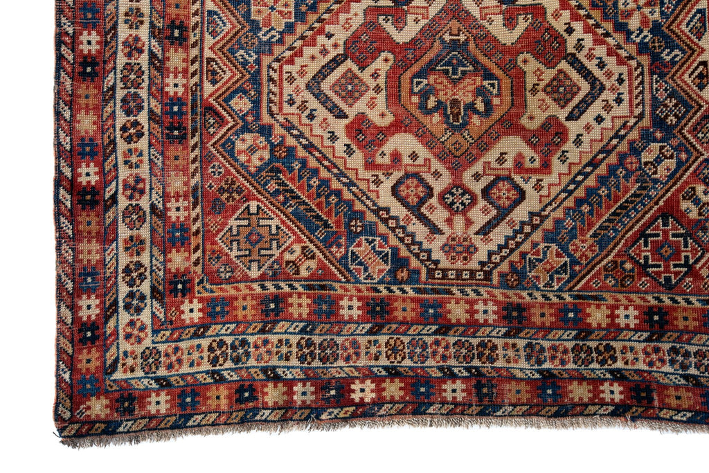 Antique Dagestan 3'8" x 6'6" - SHARKTOOTH Antique and Vintage Textiles