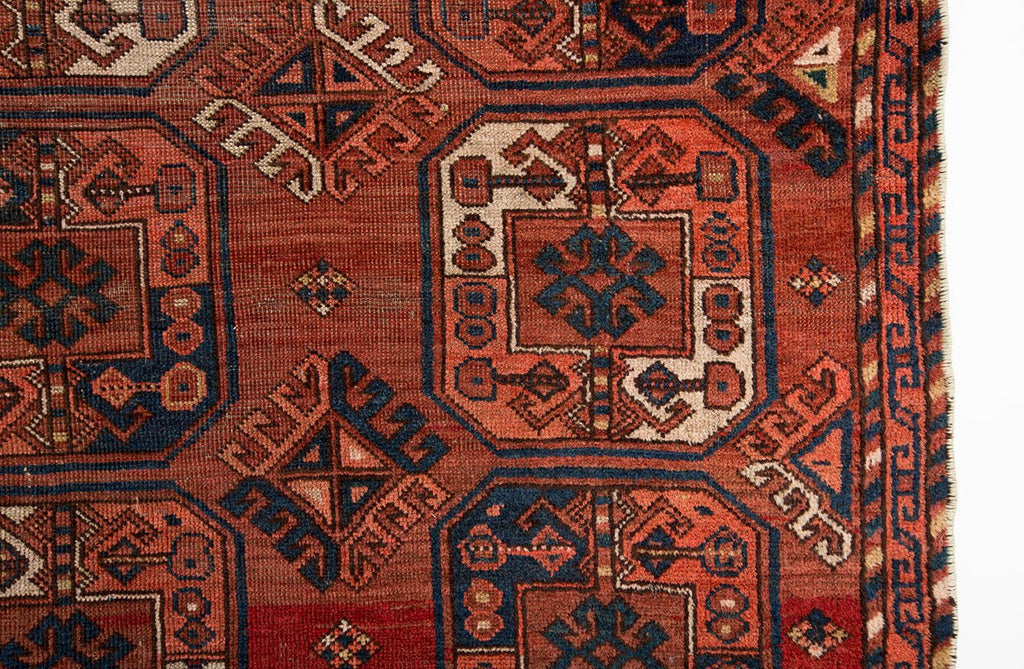 Antique Ersari Turkomen - SHARKTOOTH Antique and Vintage Textiles