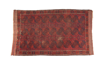Antique Ersari Turkomen 7'8" x 12'6" - SHARKTOOTH Antique and Vintage Textiles