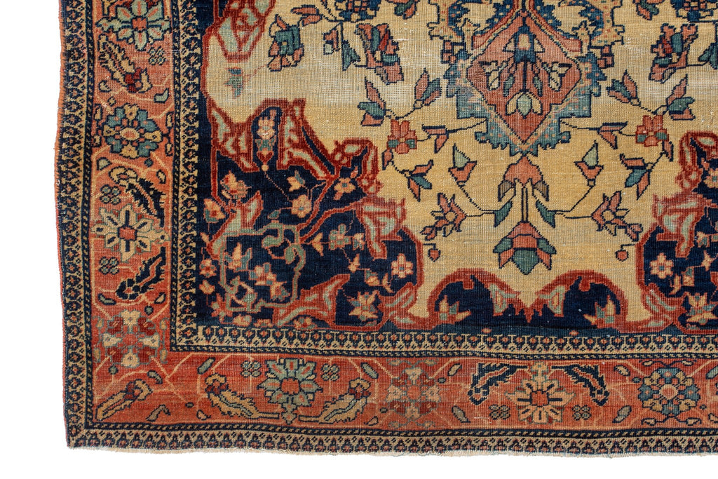 Antique Ferahan Sarouk - SHARKTOOTH Antique and Vintage Textiles