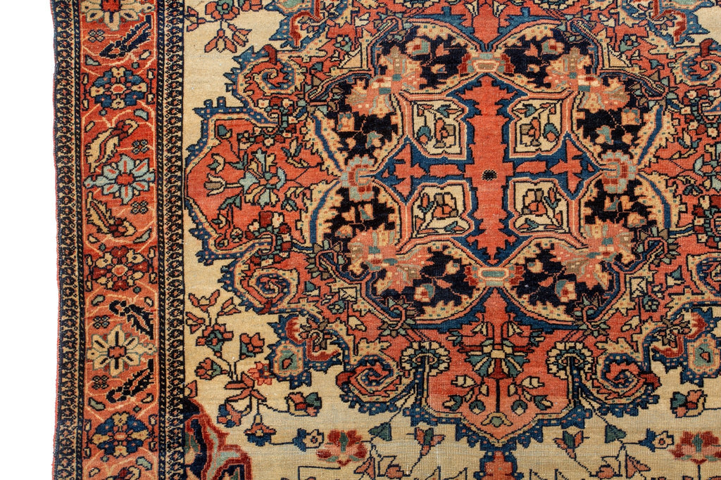 Antique Ferahan Sarouk - SHARKTOOTH Antique and Vintage Textiles