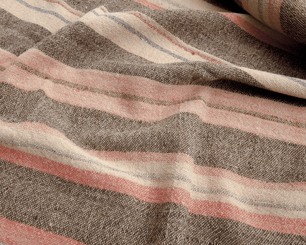 Antique French Wool Blanket - SHARKTOOTH Antique and Vintage Textiles