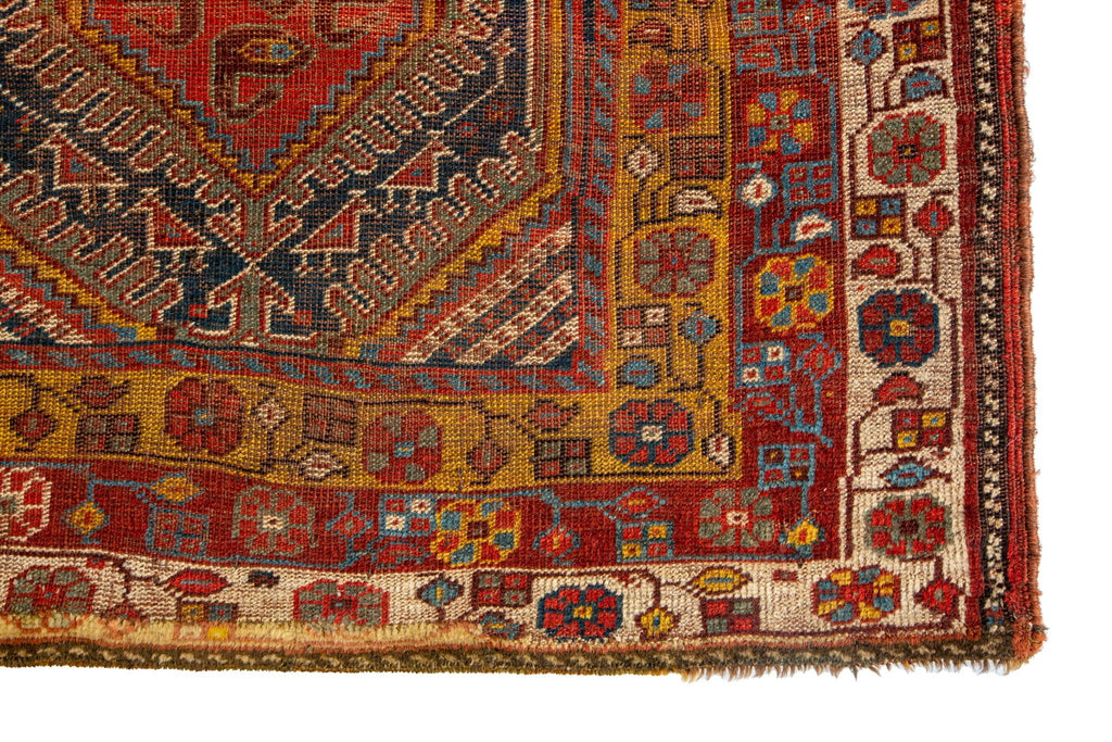 Antique Genje Runner 3'9" x 9' - SHARKTOOTH Antique and Vintage Textiles