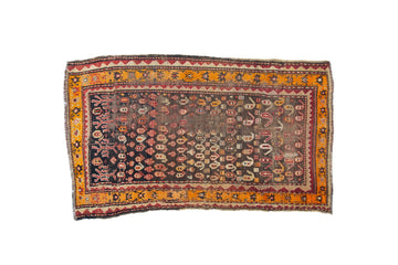 Antique Hamadan 3'5" x 5'10" - SHARKTOOTH Antique and Vintage Textiles