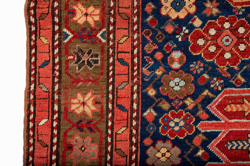 Antique Karabaugh 5'2" x 8'8" - SHARKTOOTH Antique and Vintage Textiles