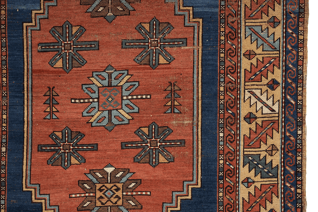 Antique Kazak - SHARKTOOTH Antique and Vintage Textiles