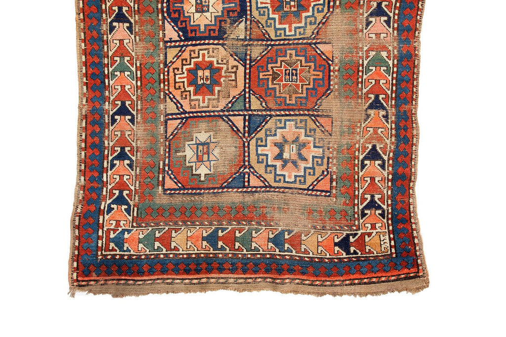 Antique Kazak - SHARKTOOTH Antique and Vintage Textiles